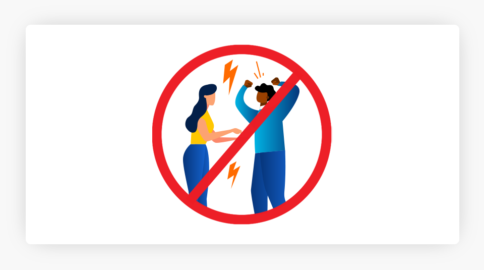 Fighting Prohibited