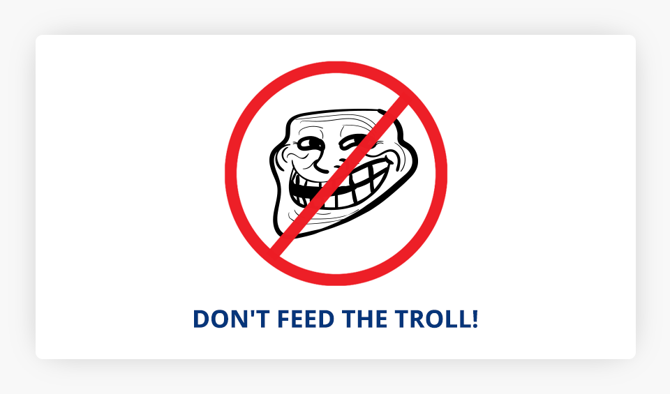 Troll Face Prohibited